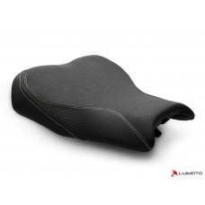 LUIMOTO Baseline Rider Seat Cover for the KAWASAKI Ninja ZX-25R (2020+) and ZX4RR (2023+)
